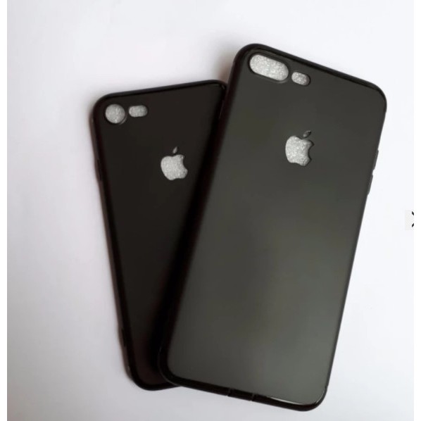 ốp lưng iphone 6,6s hở táo màu đen cao cấp