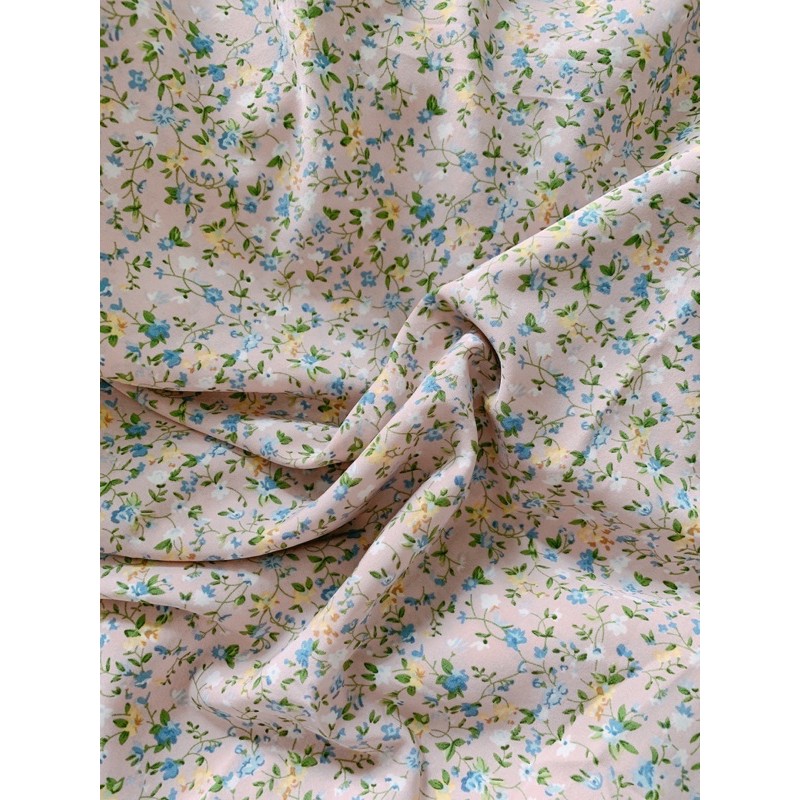 vải lụa mango hoa nhí