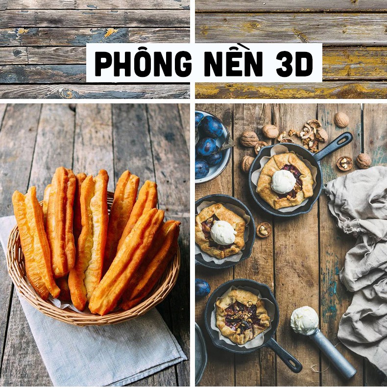 Phông vân đá xám 2 mặt - phông nền 3D chụp ảnh sản phẩm size 57x87cm