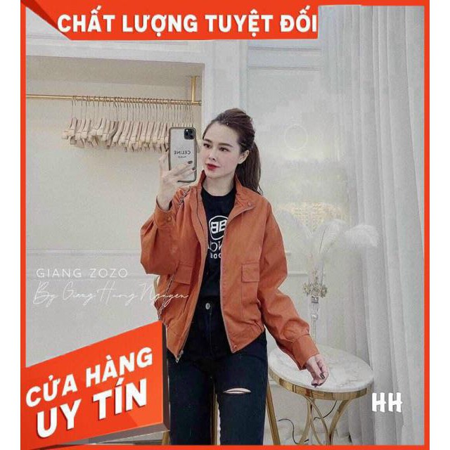 KHOÁC JACKET KAKI NÚT BẤM CỔ LỌ- clip shop tự quay | BigBuy360 - bigbuy360.vn