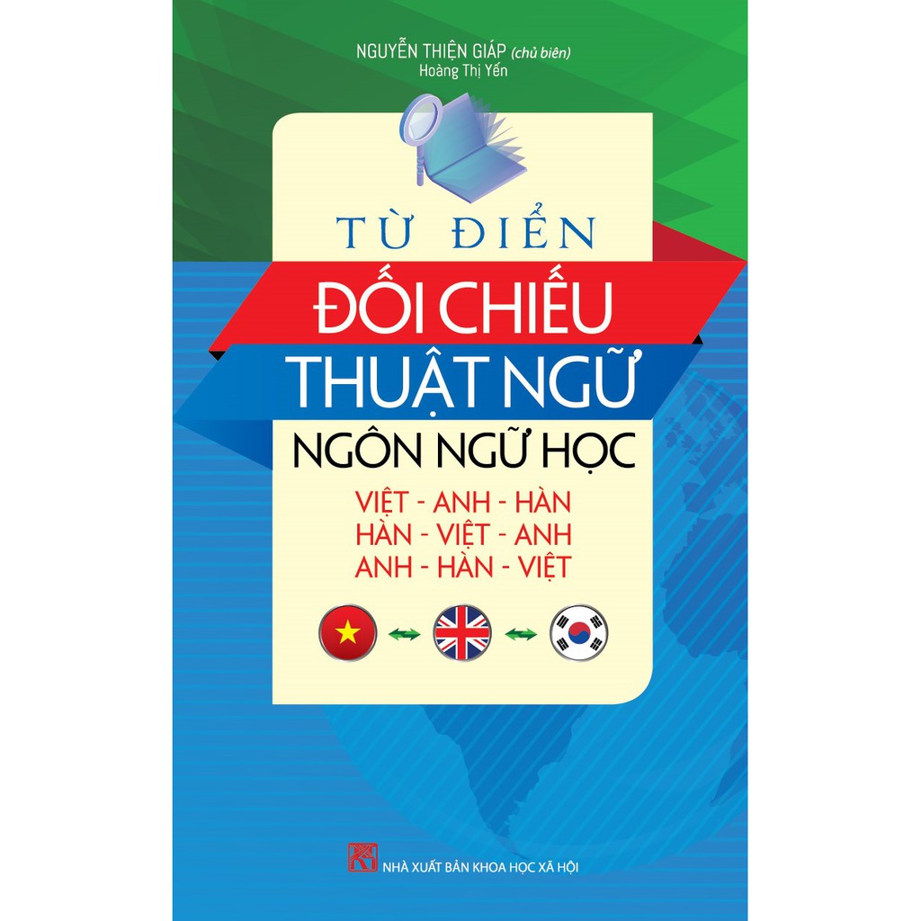 Sách - Từ Điển Đối Chiếu Thuật Ngữ Ngôn Ngữ Học Việt-Anh-Hàn, Hàn-Việt-Anh, Anh-Hàn-Việt