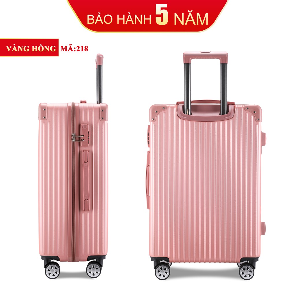 Vali du lịch vali kéo size20/24inch size28 bảo hành 5 năm KS218