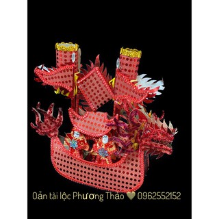 Thuyền rồng làm oản tài lộc,thuyền dâng cô Bơ