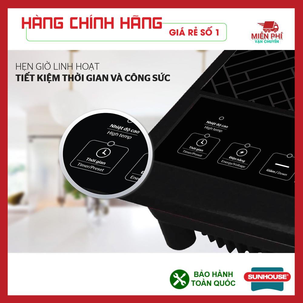 Bếp hồng ngoại đơn Sunhouse SHD6011, bếp hồng ngoại Sunhouse SHD6011