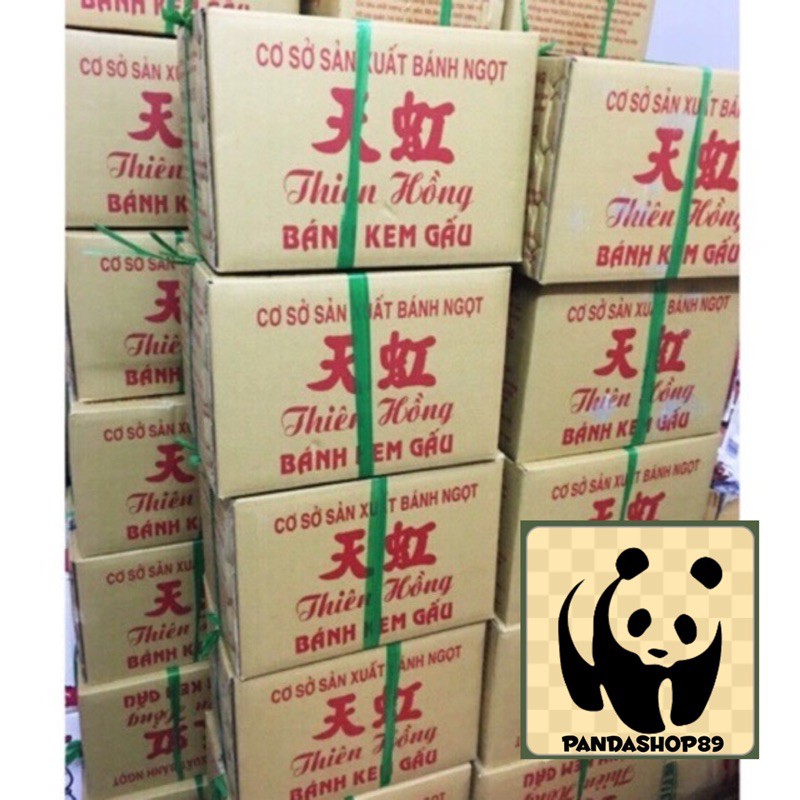 500g bánh gấu nhân kem Thiên Hồng