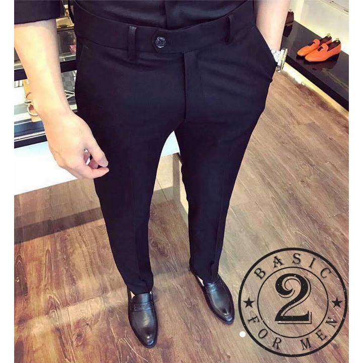 Quần Âu Nam Ống Côn Hàn Quốc Chống Nhăn Không Bai Màu Giá Siêu Rẻ