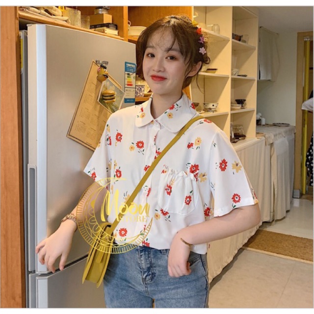 ÁO SƠ MI ULZZANG DAISY CRUSH UZ24003