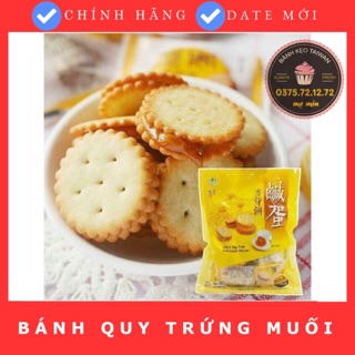 Sg sẵn gói 500gr bánh quy trứng muối dẻo Đài Loan