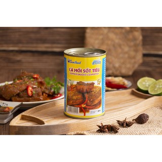 CÁ MỐI SỐT TIÊU 400g