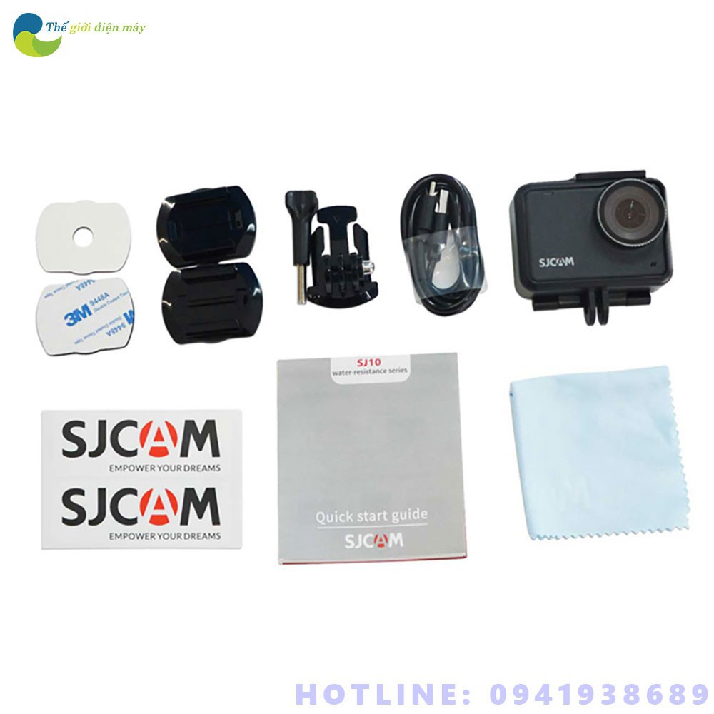 [SIÊU SALL ] [Mã ELMSHX03 hoàn 6% xu đơn 2TR] Camera Hành Trình SJCAM SJ10X - Bảo Hành 12 Tháng - Shop Thế Giới Điện Máy | BigBuy360 - bigbuy360.vn