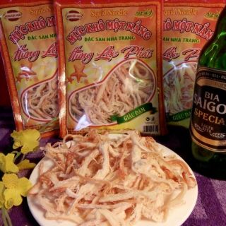 Mực Hấp Cốt Dừa gói 50gr có kèm gói tương ớt