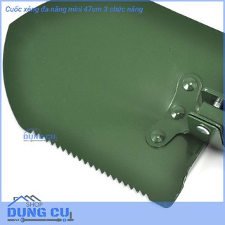 Cuốc xẻng đa năng mini 47cm 3 chức năng