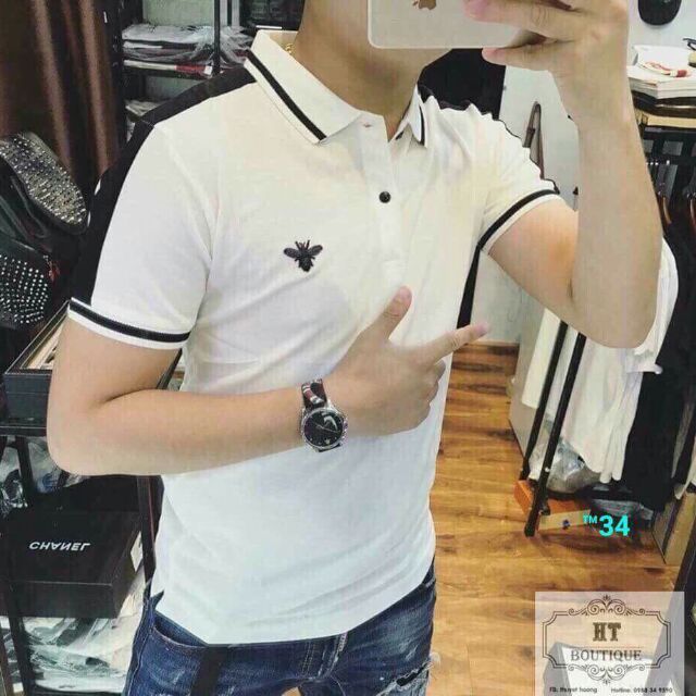 ÁO THUN NAM CỔ TRỤ MẪU MỚI CAO CẤP MS666