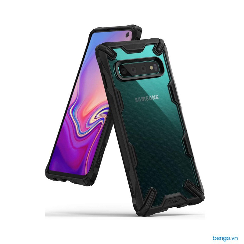 [Freeship toàn quốc từ 50k] Ốp lưng Samsung Galaxy S10 RINGKE Fusion X