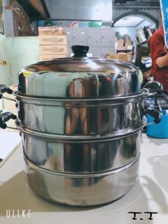 Nồi hấp inox 3 tầng sz 28cm