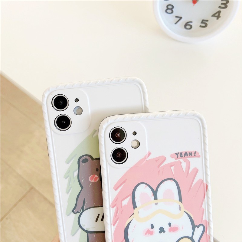 Ốp lưng iphone Phao Vịt IMD dày dặn viền nổi 5/5s/6/6plus/6s/6splus/7/7plus/8/8plus/x/xr/xs/11/12/pro/max/plus/promax | BigBuy360 - bigbuy360.vn