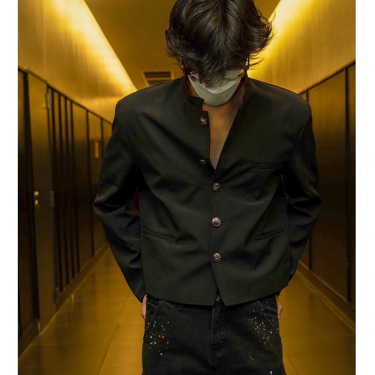 Áo Vest Gakuran Dáng Crop Phong Cách Nhật Bản | BigBuy360 - bigbuy360.vn