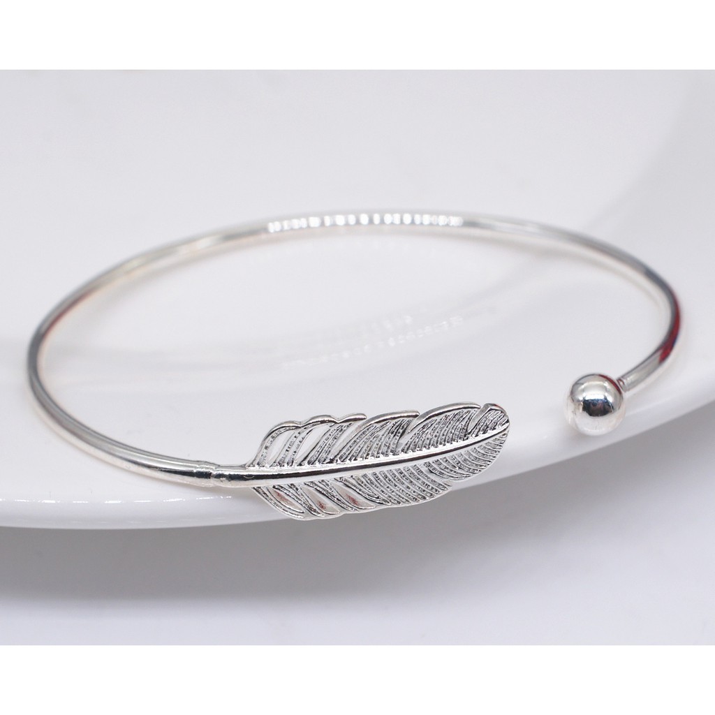 Vòng tay mạ bạc 925 chính hãng cao cấp đẹp giá rẻ trang sức CINLA VT001