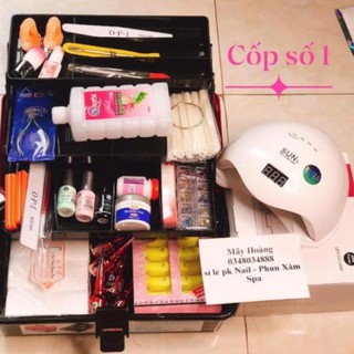 Cốp đồ nail Cơ Bản cho học viên mới học .
