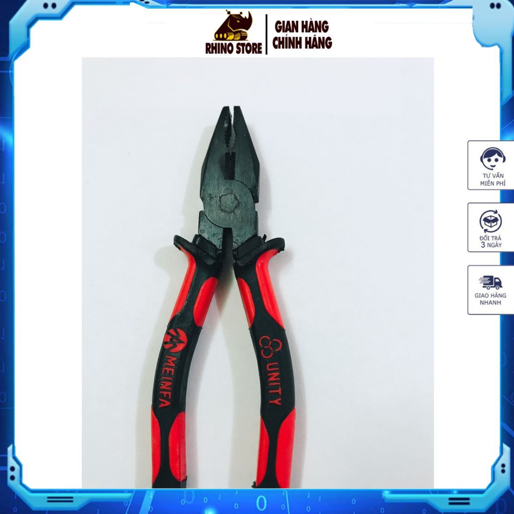 Kìm Điện Đa Năng Cao Cấp, Kìm Điện MEINFA Thép Chống Rỉ Bền Bỉ An Toàn Tiêu chuẩn Nhật Bản 9036 - 𝗥𝗛𝗜𝗡𝗢