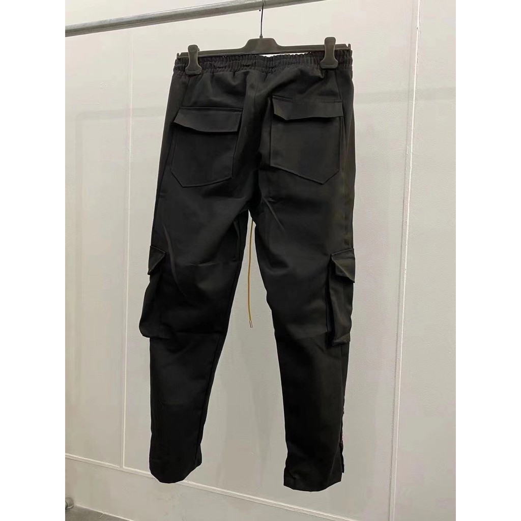 Quần kaki RHUDE straight cargo pants ss21