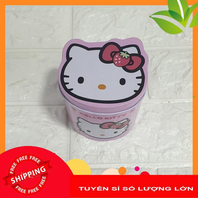 Dây buộc tócFREESHIPHộp Thun Cột Tóc Hello Kitty Cho Bé kute