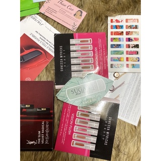 Sample vial Son các hãng- sample makeup