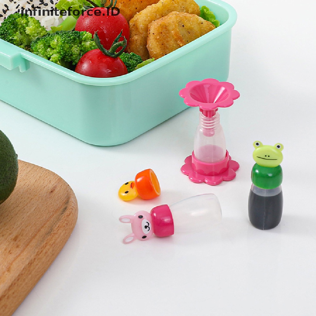 Set 4 Lọ Đựng Gia Vị Mini Hình Động Vật Dễ Thương