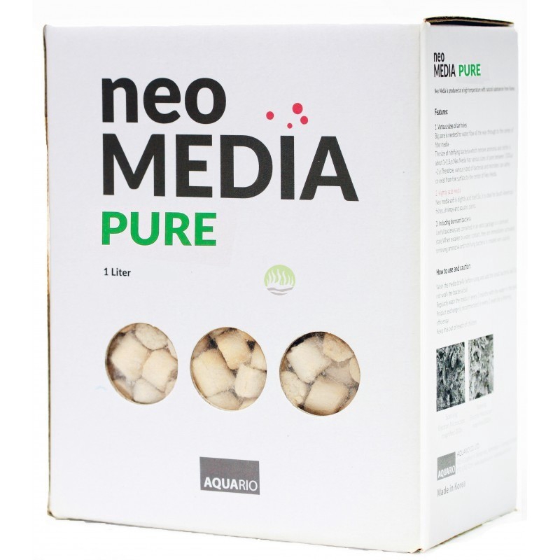 Vật liệu lọc NEO MEDIA PREMIUM 1 lít cho Bể Thủy Sinh, Bể Cá Cảnh - Hàng Công Ty