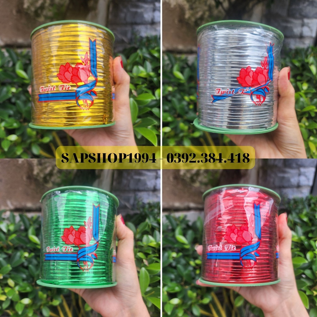 KẼM THIẾC CUỘN LỚN 4 MÀU DÀI 500M