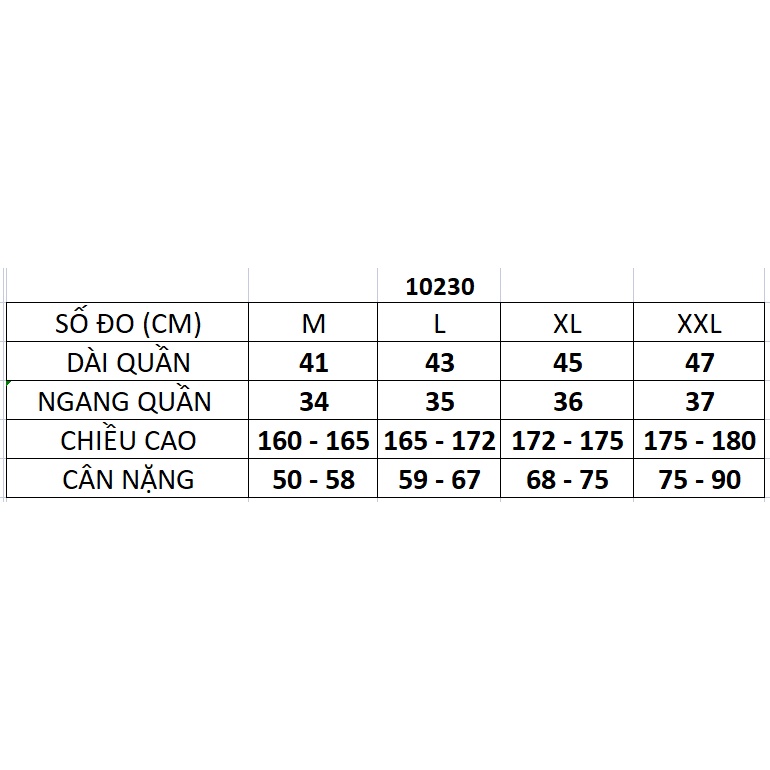 Quần short thể thao training, quần tập gym chất thun thể thao siêu mịn mát , vận động thoải mái 10230