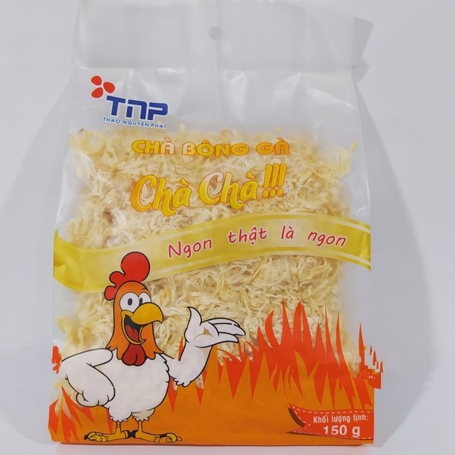 CHÀ BÔNG SẠCH, Chà Bông Gà Chà Chà Thảo Nguyên Phát TNP gói 150g, Ruốc Gà, Chà bông Sạch,
