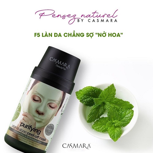 Hộp Mặt Nạ CASMARA Purifying Mask làm sạch sâu Thanh Lọc, Cung Cấp Oxy - nhập khẩu Tây Ban Nha