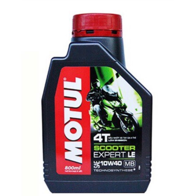 Dầu nhớt Motul 10w40 800ml chuyên dùng cho xe tay ga