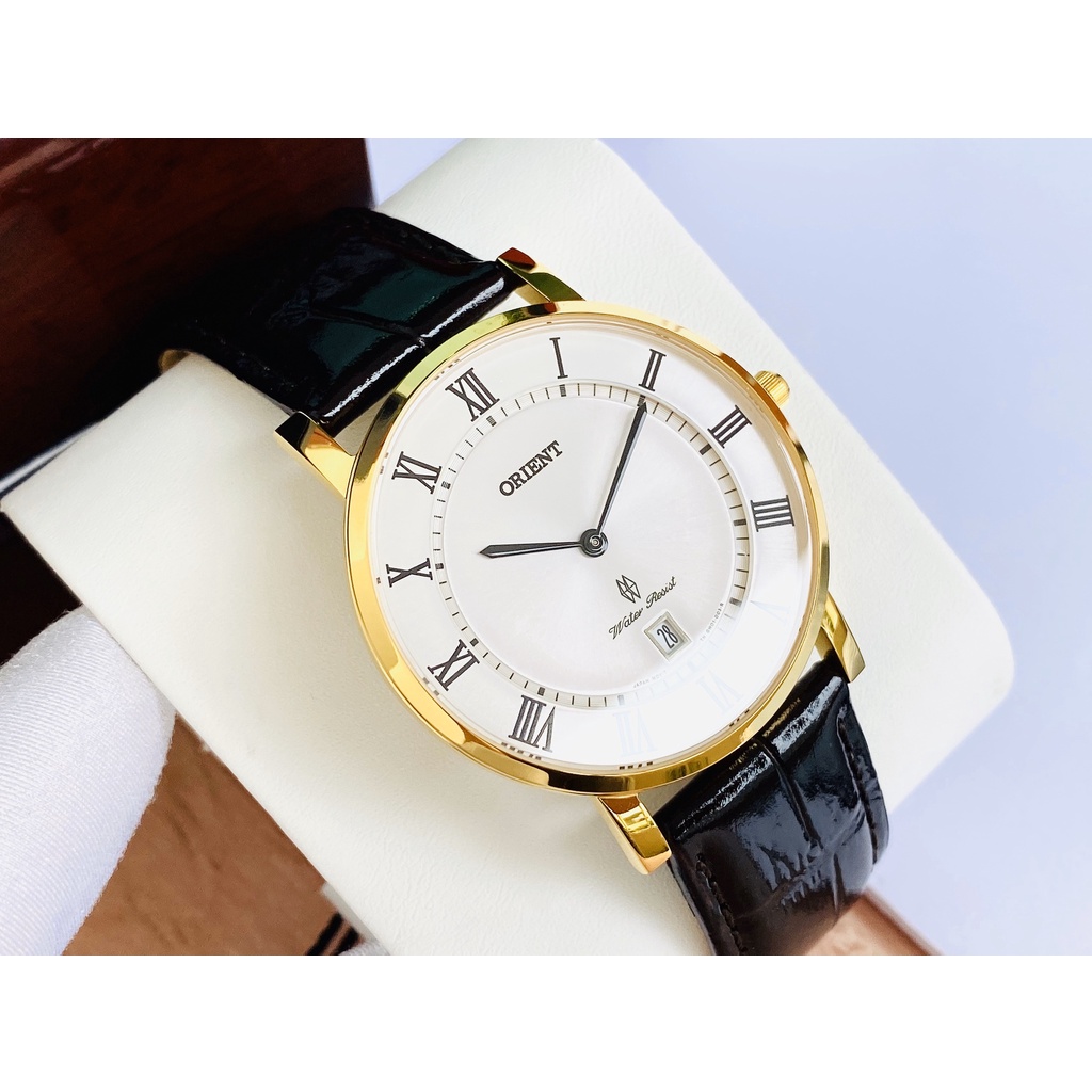 Đồng hồ kim nam dây da Orient Sapphire FGW0100FW0