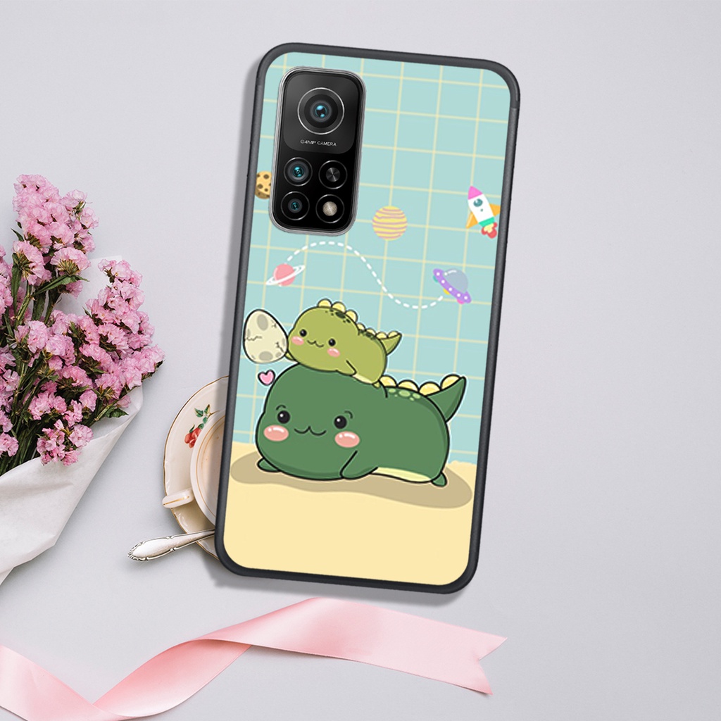 [HOT]ỐP XIAOMI REDMI 10 - REDMI NOTE 10 4G - REDMI NOTE 10 5G  , IN HÌNH KHỦNG LONG CHIBI SIÊU DỄ THƯƠNG.