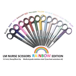 Image of LM RAINBOW Nurse Scissors (READY STOCK, SG SUPPLIER)