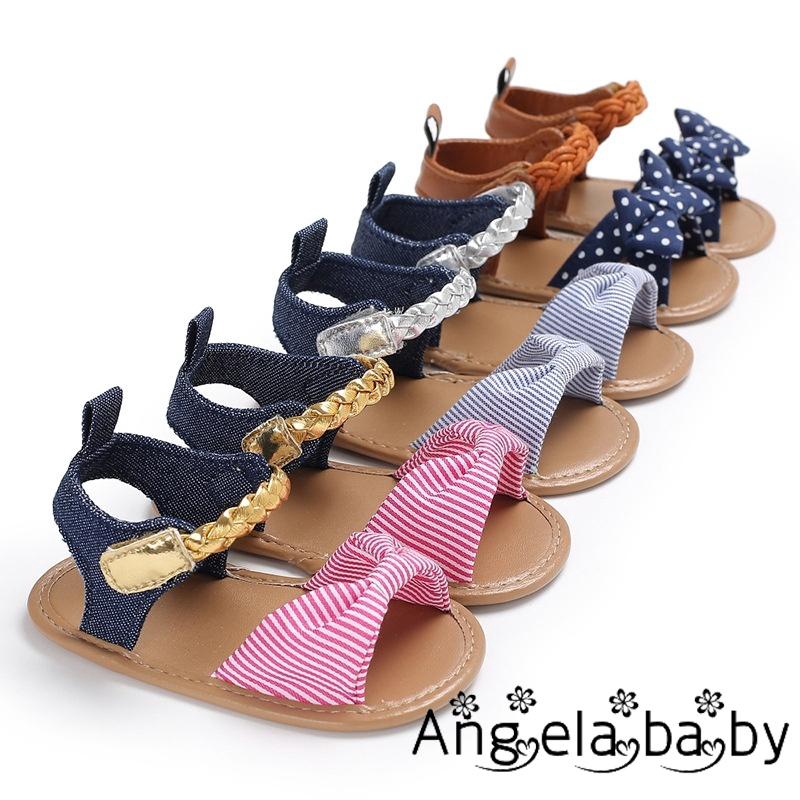 Giày Sandal đơn giản cho bé sơ sinh tập đi