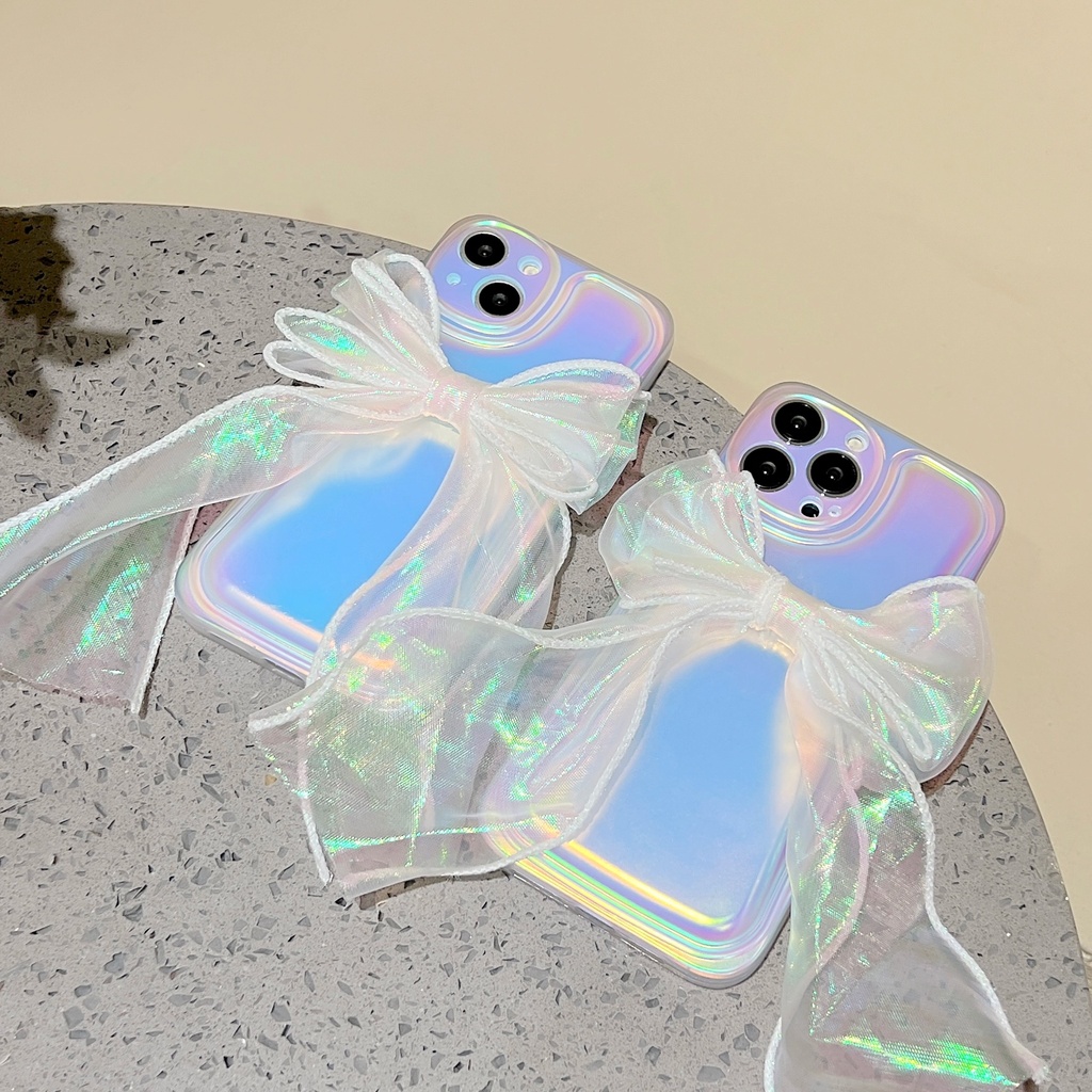 Ốp Điện Thoại Tpu Dẻo Màu Laser Họa Tiết Bươm Bướm Kèm Giá Đỡ Cho iPhone 13 12 11Pro XS Max XR