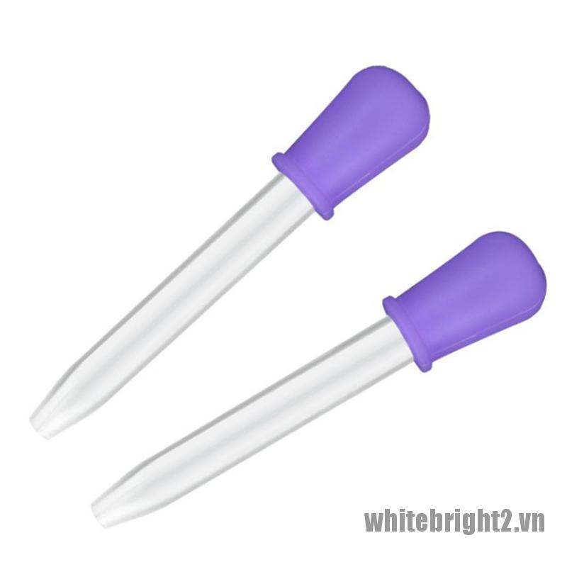 1 Ống Nhỏ Giọt Bằng Silicone 5ml Cho Bé Uống Thuốc