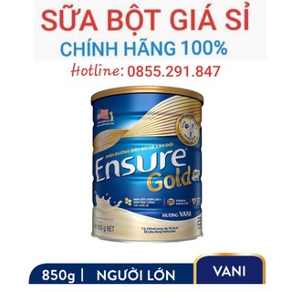 Sữa bột Ensure Gold (HMB) Vani 850g - Date 2022