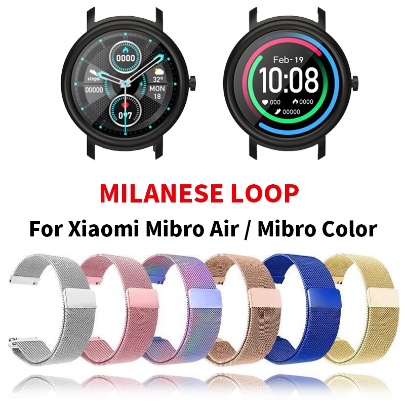 Dây Đeo Inox Cho Đồng Hồ Thông Minh Xiaomi Mibro Air / Mibro Màu Sắc