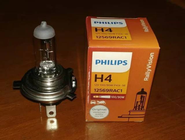 Bóng Đèn Halogen Philips H4 12v 100 90w Chất Lượng Cao