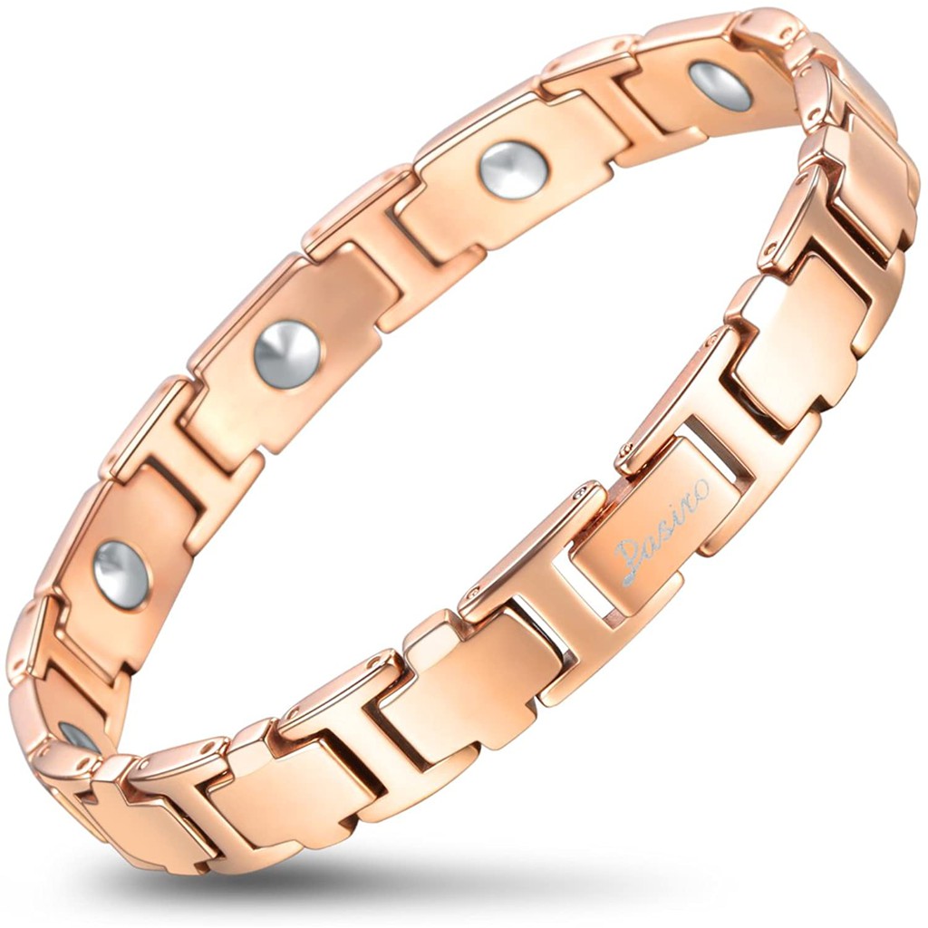 Vòng đeo tay huyết áp Pasiro từ tính màu Rose, Gold, Silver/hàng nội địa nhật có bill nhật trả khách