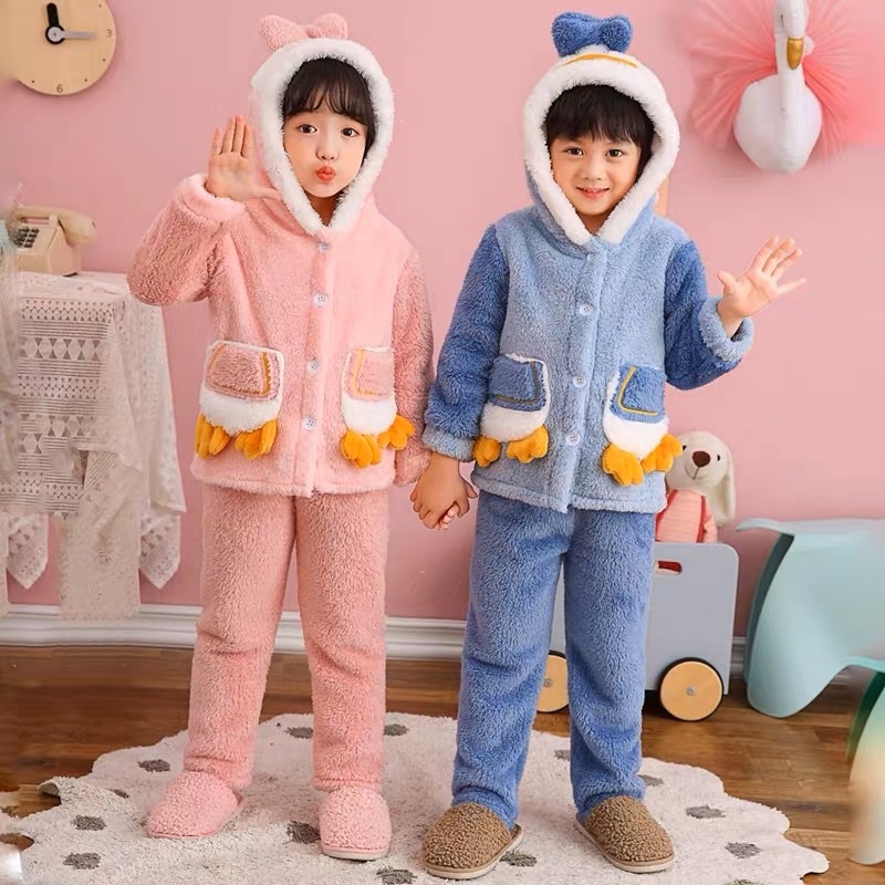 Order_Đồ Ngủ Bông Couple Dễ Thương Dành Cho Bé