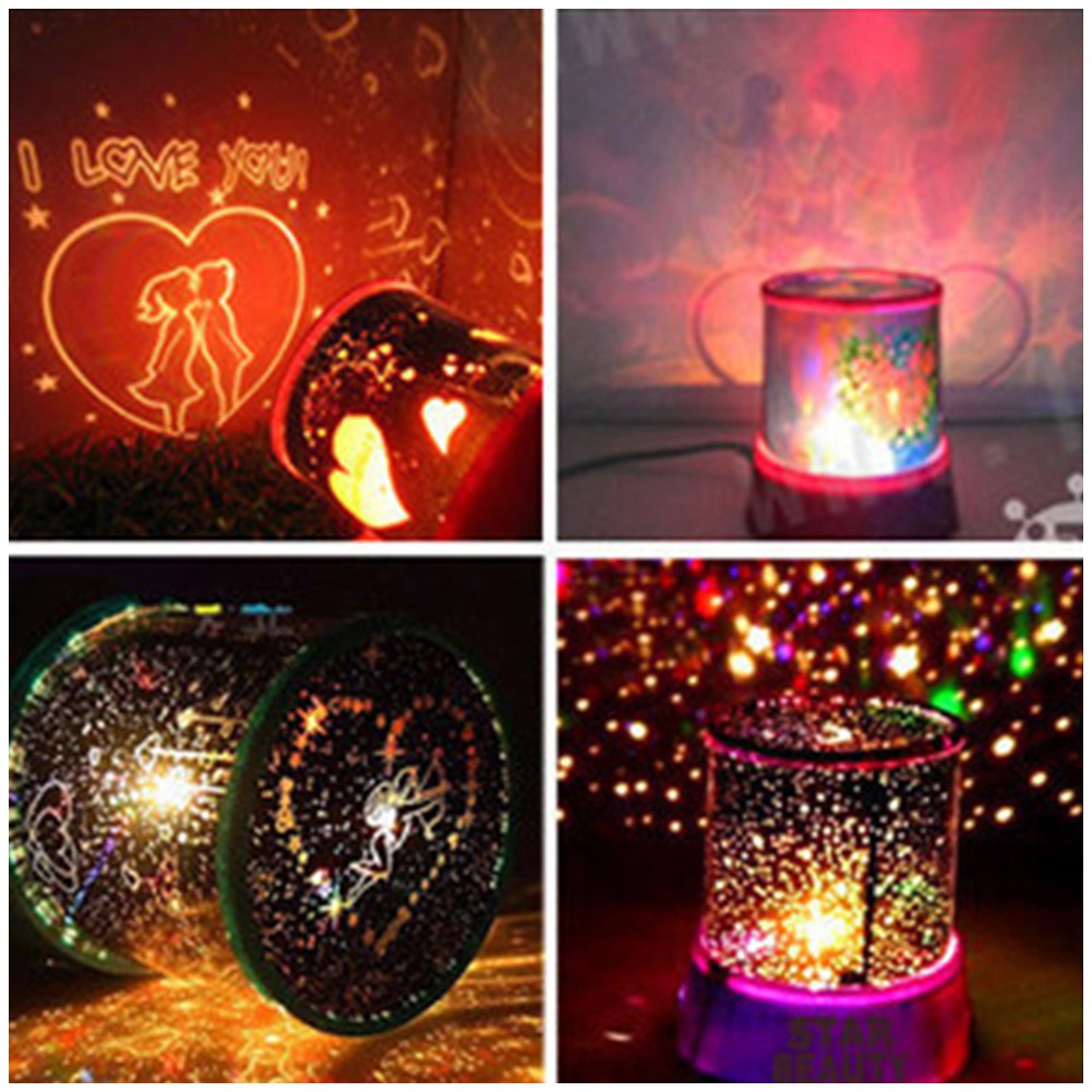 Đèn LED chiếu bầu trời đầy sao