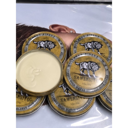 Sáp vuốt tóc SAWENSITO SÓI VÀNG 100gr tạo kiểu giữ nếp cho tóc. HÀNG CHÍNH HÃNG, AI Store