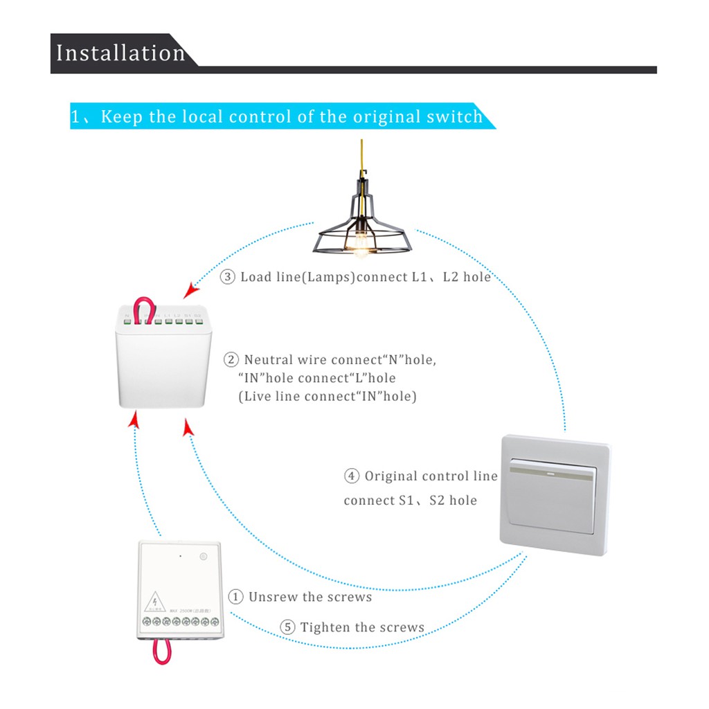 Xiaomi Youpin Bảng Mạch Điều Khiển  Aqara LLKZMK11LM 2 Kênh Không Dây Cho App  Và Home Kit