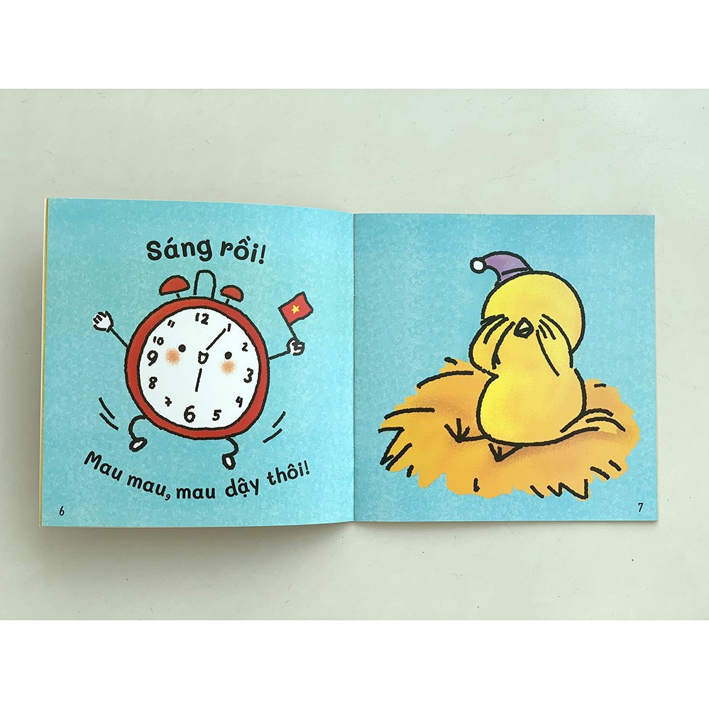 Sách Ehon Bé Tự Tin Giao Tiếp - Lời Chào Hỏi: Mau Dậy Thôi!