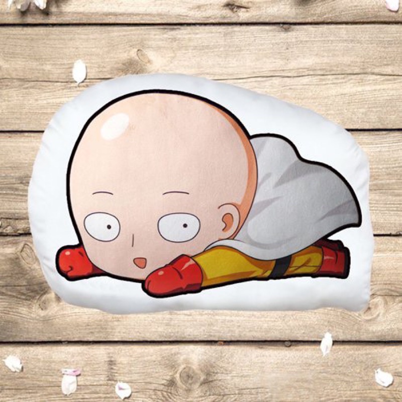 gấu ôm one punch man 2 mặt ảnh 22-50cm/ Gối ôm ngủ anime One punch man